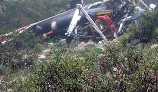 V Italiji nadaljujejo preiskavo vzrokov nesreče helikopterja