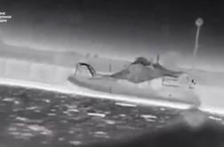 Kako je ukrajinski morski dron sesul ruski gliser #video